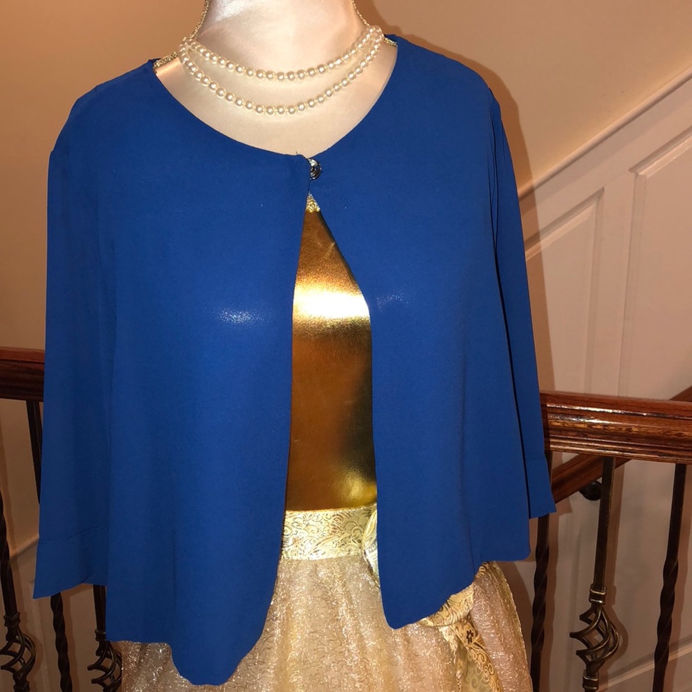Zuiki Blue Sheer Tunic